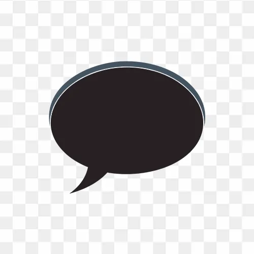 Comic Bubble PNG