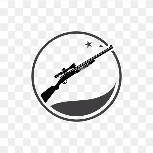 Transparent Rifle Icon