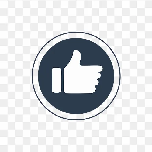 Free like icon PNG image transparent background