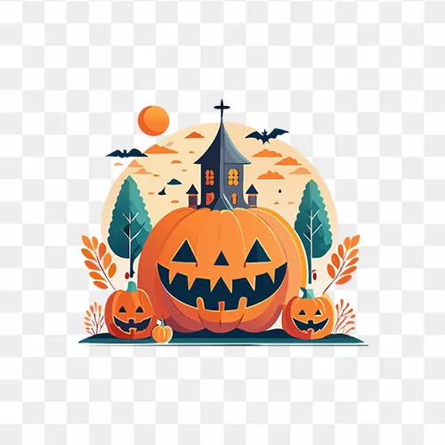 Halloween pumpkin clipart PNG free download transparent