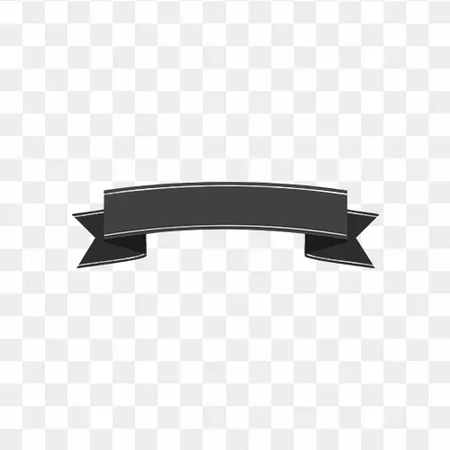 Transparent Ribbon Banner