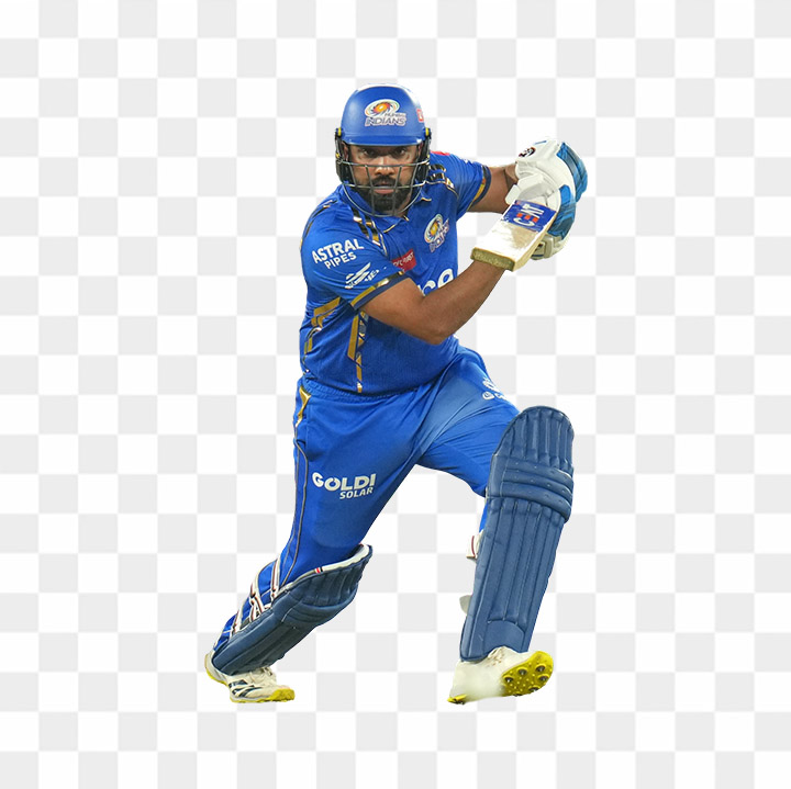 Rohit Sharma free png image with transparent background